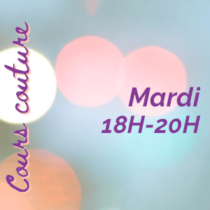 Cours couture à Givors: Mardi 1er Juillet de 18H00 à 20H00